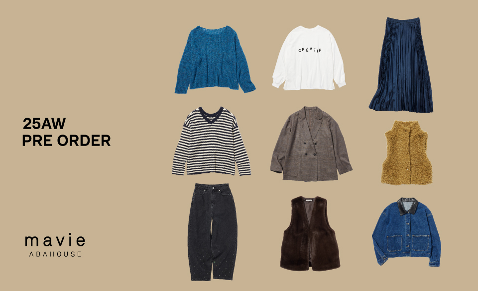 2025 AUTUMN COLLECTION PRE ORDER.