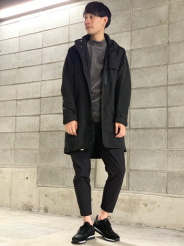軽くてノンストレスのジャケット!この時期には非常に重宝するアウターです。