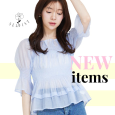ふんわり可愛い、シアーな新作が入荷♡