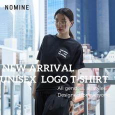 【NEW ARRIVAL】UNISEXで着用可能なイチオシ LOGO T-SHIRTをご紹介します
