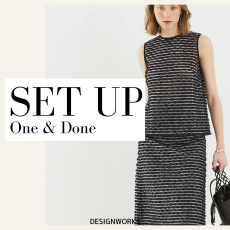 【SET UP】1着で「簡単に決まる」セットアップ　DESIGNWORKS