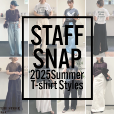 STAFF SNAP 2025SUMMER T-Shirt STYLES