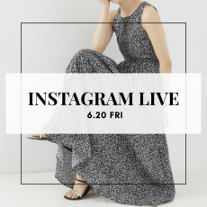【Insta LIVE】6/20(金) 20:30〜 MARIHA POPUP STORE開催！アミュプラザ博多から配信