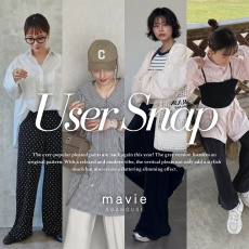  CRYSTAL PLEATS user snap！特集ページ公開！