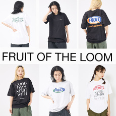 FRUIT OF THE LOOM　T-shirt　Collection！！
