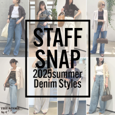 STAFF SNAP 2025Summer Denim Styles