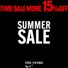 TIME SALE MORE15%OFF｜THE STORE byC'タイムセール対象商品一覧