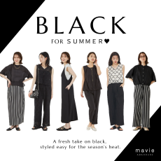 【夏のブラックアイテム♡】BLACK FOR SUMMER