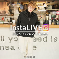 【Insta LIVE 】 新作秋物アイテムををご紹介！！