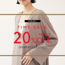 TIME SALE MORE20%OFF