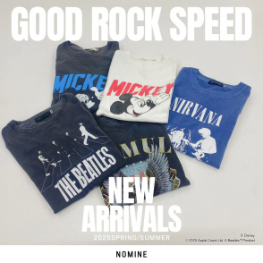 グラフィックで差がつく、即戦力Ｔシャツ『GOOD ROCK SPEED』