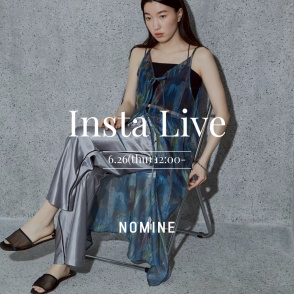 【Insta Live 6/26(木)】シアーワンピ着回し＆6月入荷新作のご紹介