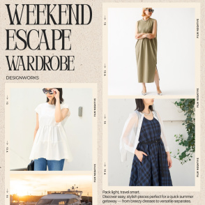 Weekend Escape Wardrobe   夏の週末旅行向け優秀アイテム 【DESIGNWORKS】