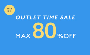 MAX80％OFF OUTLET TIME SALE　レディース
