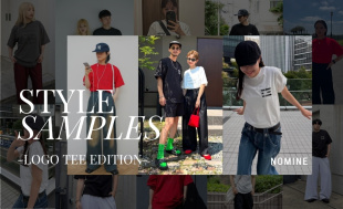 インフルエンサースナップ企画VOL.2　STYLE SAMPLES（LOGO TEE EDITION）
