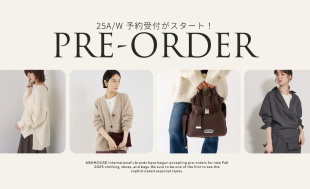 【予約受付スタート】2025年秋冬の新作 PRE-ORDER