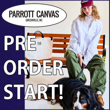【PARROTT CANVAS／パロットキャンバス】話題のブランド予約開始しました！