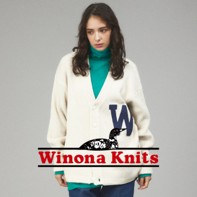 【EXCLUSIVE ITEMS】Winona Knits / ウィノナニット 