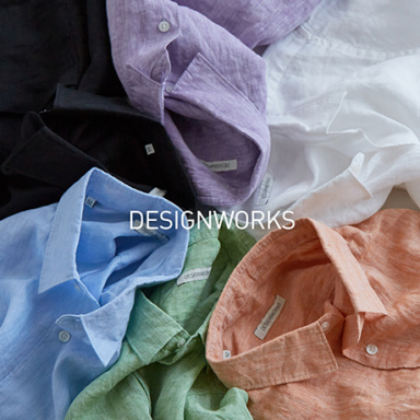 【6色展開】一枚でサマになる、デザインワークスのリネンシャツ