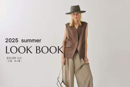 2025 summer LOOKBOOK Rouge vif la cle