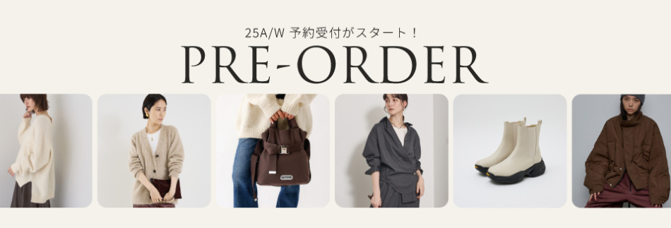 商品一覧　-【予約受付スタート】2025年秋冬の新作 PRE-ORDER