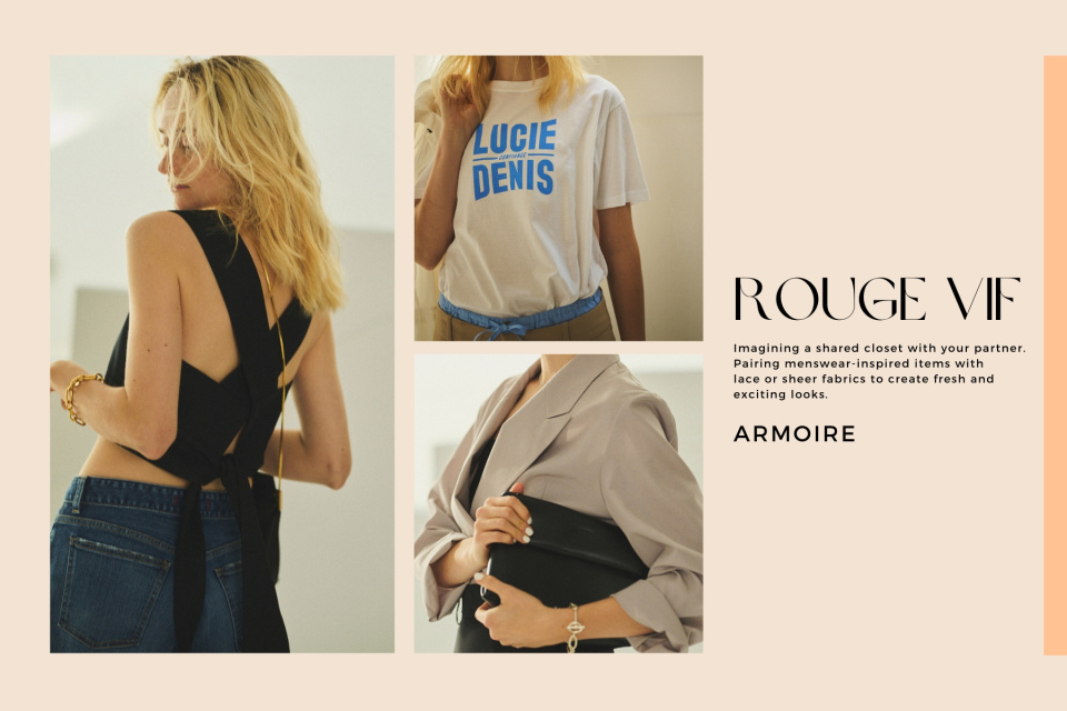 2025　Rouge vif la cle SPRING COLLECTION