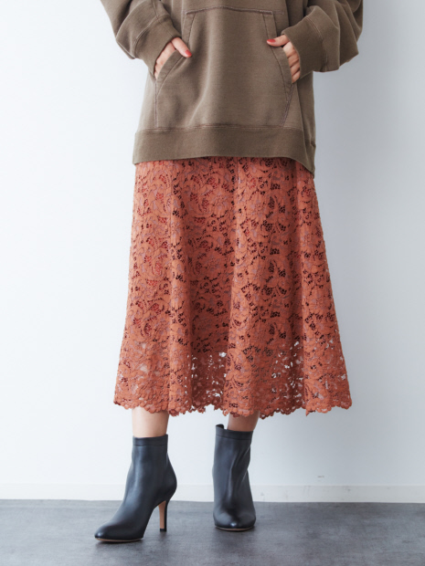 レーススカート | Rouge vif la cle