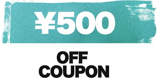 ¥500 OFF COUPON