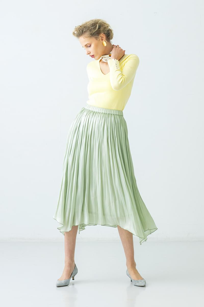 style_16 - Spring Knit Collection -春ニットの着こなし-