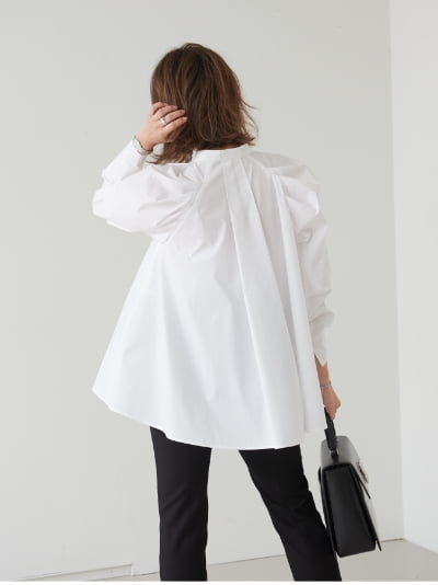 Aki Weng×DESIGNWORKS Collaboration Blouse