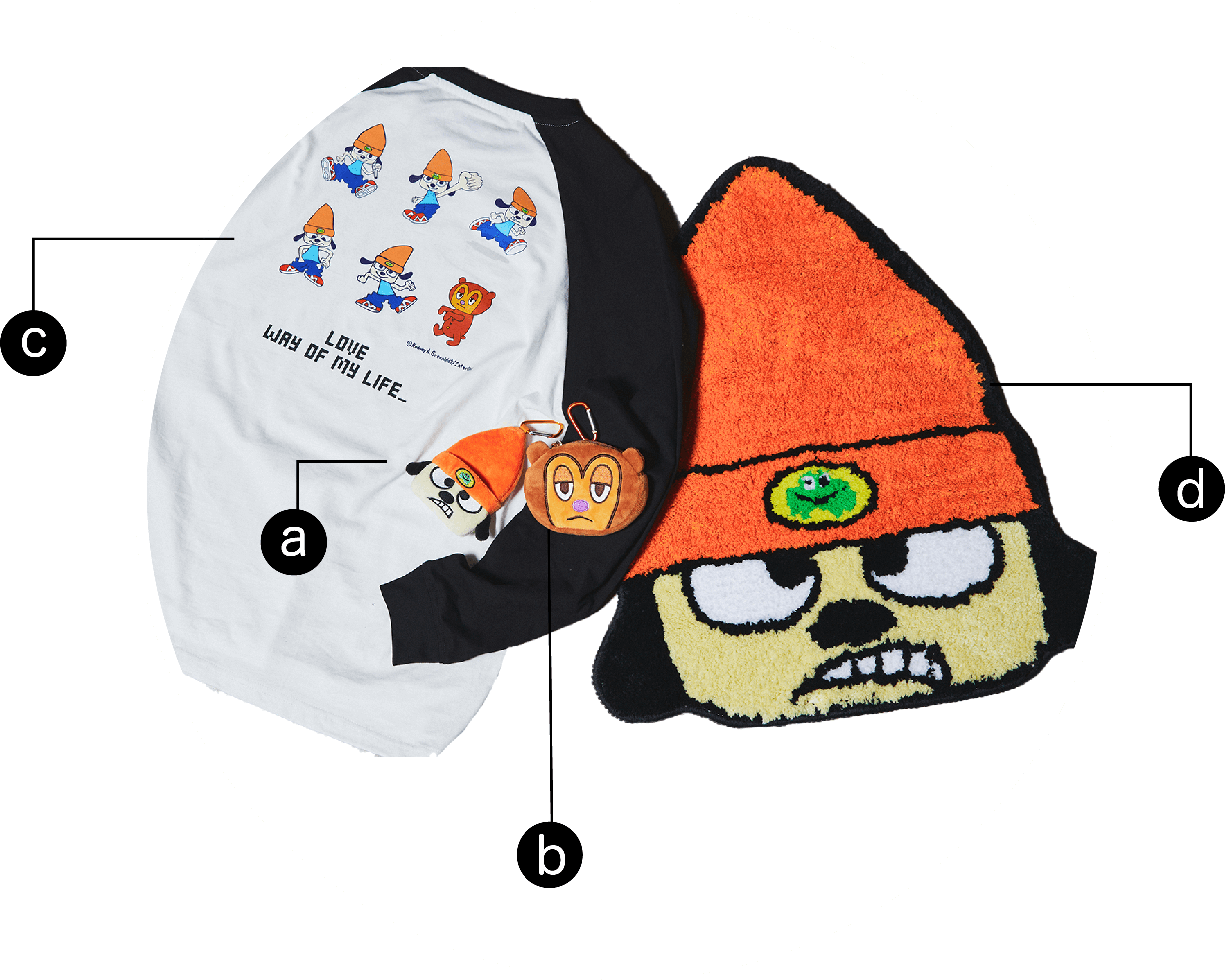 Parappa The Rapper×LAROUTE スペシャルコラボレーション