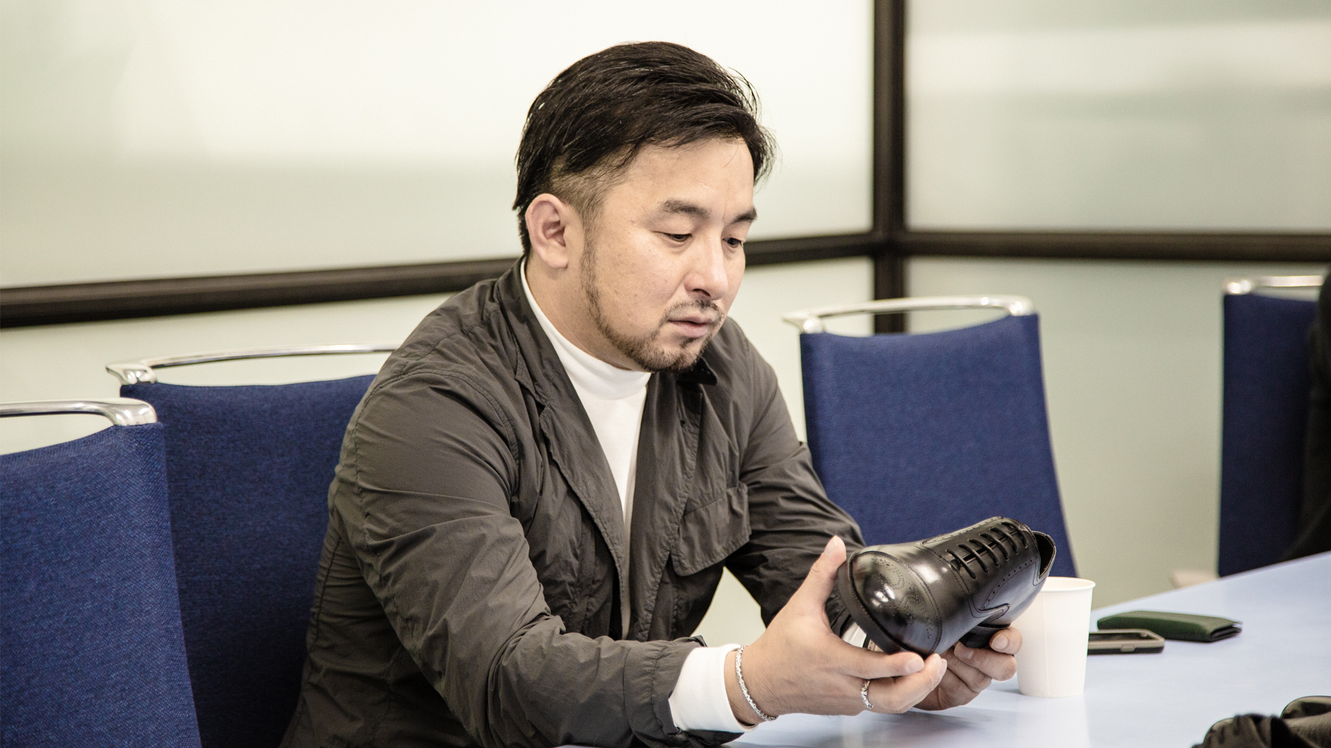 INTERVIEW 【透湿防水】メダリオンシューズ 1