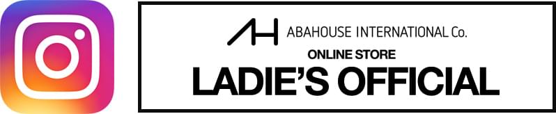 ABAHOUSE ONLINE STORE LADIES instagram公式アカウント