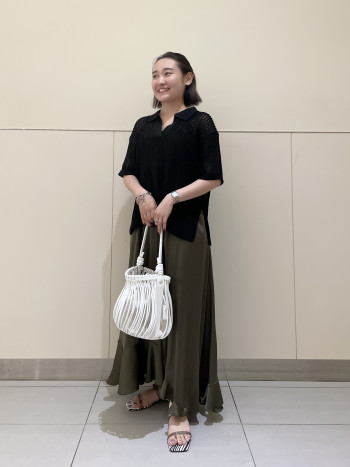 LEE 23'5月号 P64掲載】Vine/コードメッシュワンショルダーBAG｜OUTLET