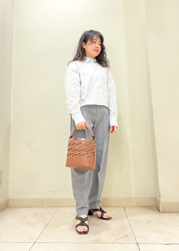 Fere/レザーメッシュBasket 2WAYショルダーBAG｜OUTLET / アウトレット