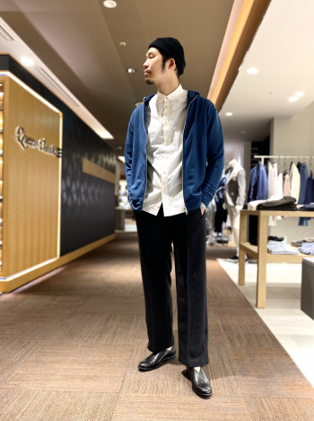 ウール調ストレートフレアパンツ｜OUTLET (MEN'S) / アウトレット