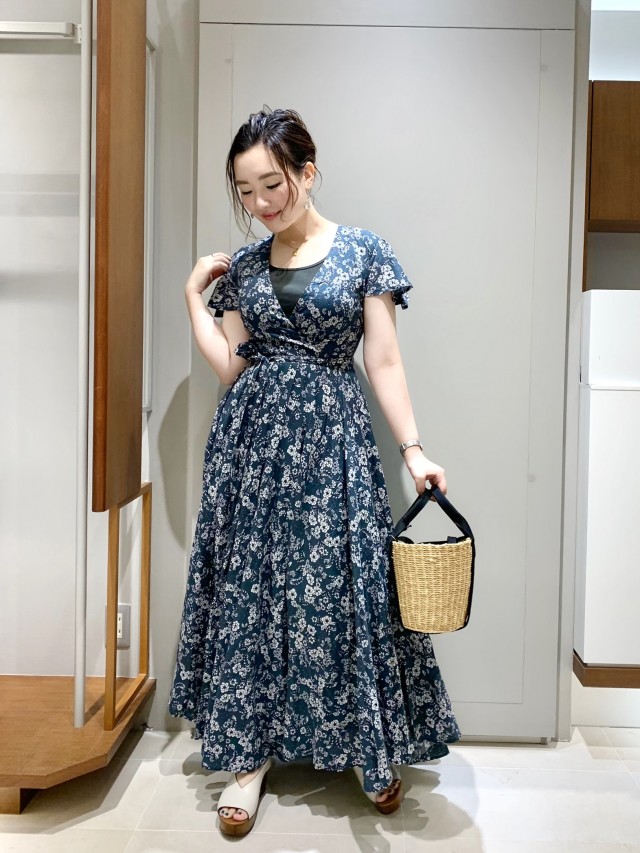 MARIHA♡ドット柄ワンピース グレー 夜空のドレス | neumi.it