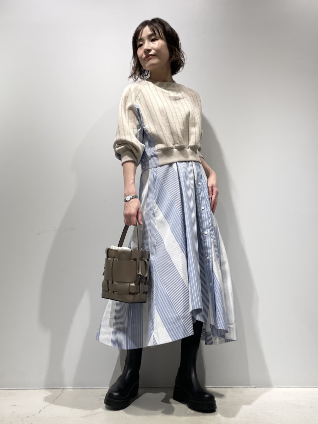 大丸心斎橋店のおすすめ☆ 3.1Phillip Lim スウェット×シャツコンビ