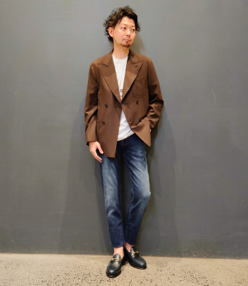 CARUSO BUTTERFLY ダブルジャケット|DESIGNWORKS (MEN'S) / デザイン ...